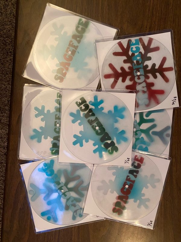 Spaceface - Xmas Party Pic Disc Lathe 7" - Image 3